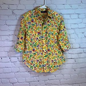 Polo by Ralph Lauren Multicolor Floral Button Down Shirt